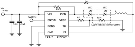 Exar XRP7613 Exar XRP7613